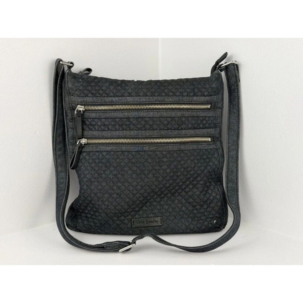 Vera Bradley Black Quilted Crossbody Bag